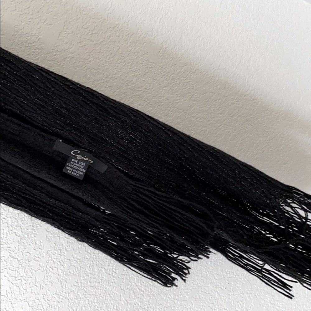 Black scarf